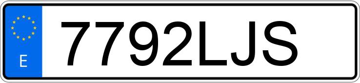 Numer rejestracyjny 7792LJS posiada RENAULT MASTER Numer rejestracyjny 7792LJS posiada RENAULT MASTER