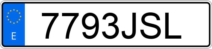 Numer rejestracyjny 7793JSL posiada IVECO DAILY Numer rejestracyjny 7793JSL posiada IVECO DAILY