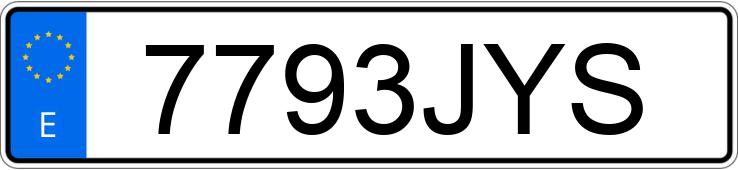 Numer rejestracyjny 7793JYS posiada ALFA ROMEO GIULIETTA 2.0 JTD 150 Numer rejestracyjny 7793JYS posiada ALFA ROMEO GIULIETTA 2.0 JTD 150