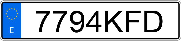 Numer rejestracyjny 7794KFD posiada MERCEDES V (638-639-447) Numer rejestracyjny 7794KFD posiada MERCEDES V (638-639-447)