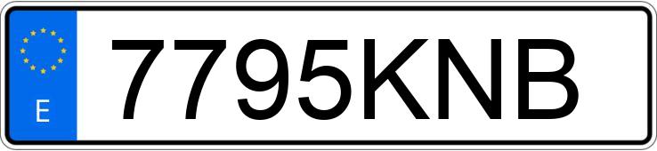 Numer rejestracyjny 7795KNB posiada AUDI Q2 Numer rejestracyjny 7795KNB posiada AUDI Q2