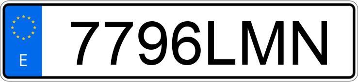 Numer rejestracyjny 7796LMN posiada PEUGEOT 208