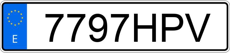 Numer rejestracyjny 7797HPV posiada LAND ROVER RANGE ROVER EVOQUE Numer rejestracyjny 7797HPV posiada LAND ROVER RANGE ROVER EVOQUE