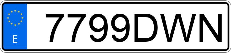 Numer rejestracyjny 7799DWN posiada PEUGEOT 407 Numer rejestracyjny 7799DWN posiada PEUGEOT 407