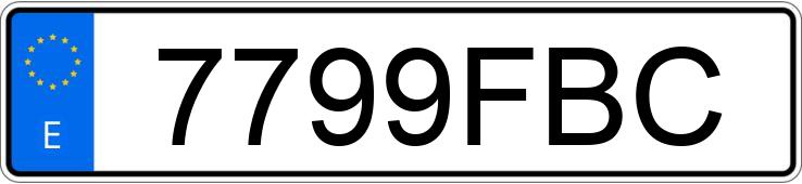 Numer rejestracyjny 7799FBC posiada PEUGEOT 307 Numer rejestracyjny 7799FBC posiada PEUGEOT 307