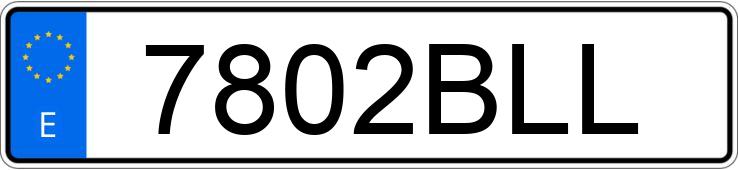 Numer rejestracyjny 7802BLL posiada PEUGEOT 307