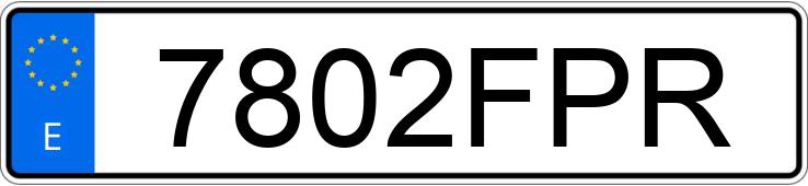 Numer rejestracyjny 7802FPR posiada AUDI A4 Numer rejestracyjny 7802FPR posiada AUDI A4