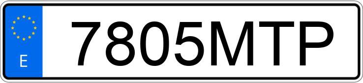 Numer rejestracyjny 7805MTP posiada VOLKSWAGEN GOLF Numer rejestracyjny 7805MTP posiada VOLKSWAGEN GOLF