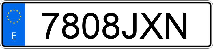 Numer rejestracyjny 7808JXN posiada AUDI A5 SPORTBACK Numer rejestracyjny 7808JXN posiada AUDI A5 SPORTBACK