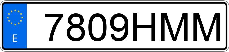 Numer rejestracyjny 7809HMM posiada VOLKSWAGEN SHARAN Numer rejestracyjny 7809HMM posiada VOLKSWAGEN SHARAN