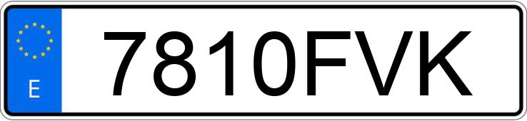 Numer rejestracyjny 7810FVK posiada PORSCHE CAYENNE Numer rejestracyjny 7810FVK posiada PORSCHE CAYENNE