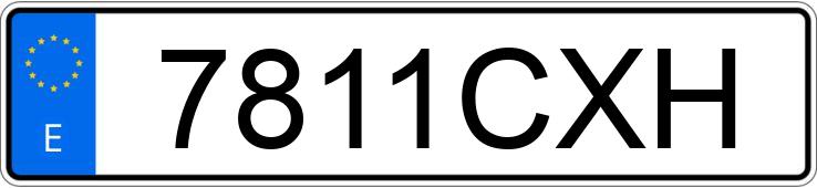 Numer rejestracyjny 7811CXH posiada CITROEN XSARA Numer rejestracyjny 7811CXH posiada CITROEN XSARA