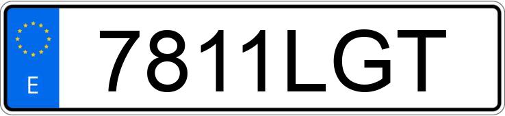 Numer rejestracyjny 7811LGT posiada CITROEN BERLINGO Numer rejestracyjny 7811LGT posiada CITROEN BERLINGO