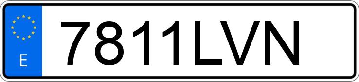 Numer rejestracyjny 7811LVN posiada PEUGEOT 2008