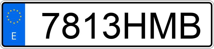 Numer rejestracyjny 7813HMB posiada BMW SERIE 3 Numer rejestracyjny 7813HMB posiada BMW SERIE 3