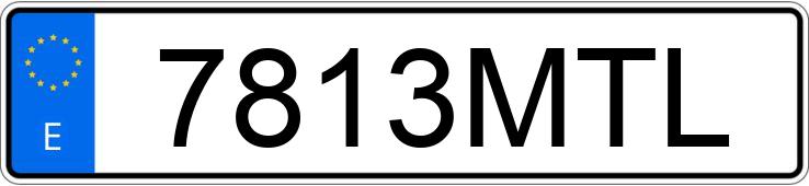 Numer rejestracyjny 7813MTL posiada VOLKSWAGEN CADDY MAXI