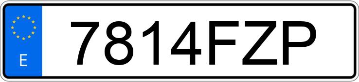 Numer rejestracyjny 7814FZP posiada SEAT IBIZA Numer rejestracyjny 7814FZP posiada SEAT IBIZA