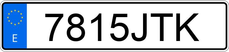 Numer rejestracyjny 7815JTK posiada DAELIM AROMA Numer rejestracyjny 7815JTK posiada DAELIM AROMA