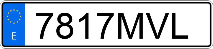 Numer rejestracyjny 7817MVL posiada AUDI A3 SPORTBACK Numer rejestracyjny 7817MVL posiada AUDI A3 SPORTBACK