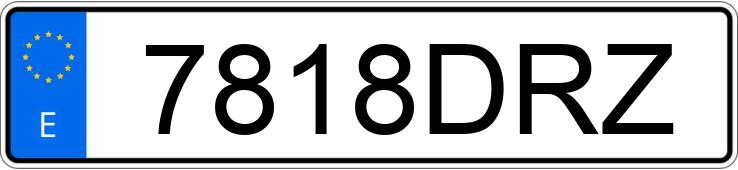 Numer rejestracyjny 7818DRZ posiada BMW SERIE 5 Numer rejestracyjny 7818DRZ posiada BMW SERIE 5