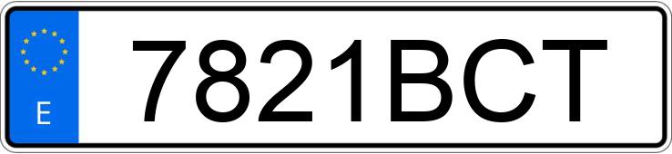 Numer rejestracyjny 7821BCT posiada SEAT LEON