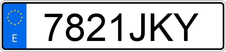 Numer rejestracyjny 7821JKY posiada DACIA SANDERO STEPWAY