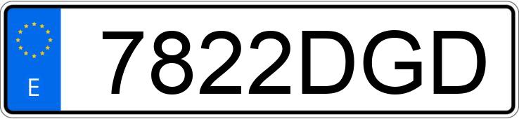 Numer rejestracyjny 7822DGD posiada SEAT LEON Numer rejestracyjny 7822DGD posiada SEAT LEON