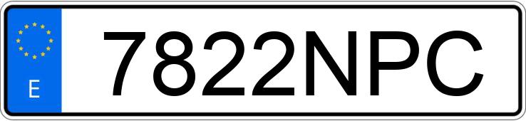 Numer rejestracyjny 7822NPC posiada CUPRA LEON Numer rejestracyjny 7822NPC posiada CUPRA LEON