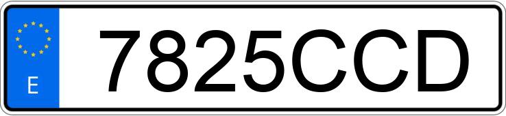 Numer rejestracyjny 7825CCD posiada FIAT STILO