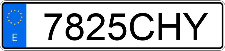 Numer rejestracyjny 7825CHY posiada SEAT LEON