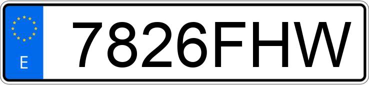 Numer rejestracyjny 7826FHW posiada CHEVROLET-GM CAPTIVA