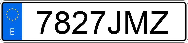 Numer rejestracyjny 7827JMZ posiada LAND ROVER RANGE ROVER EVOQUE