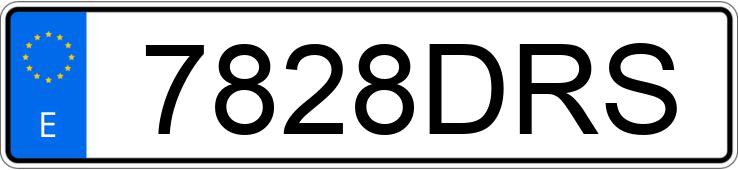 Numer rejestracyjny 7828DRS posiada AUDI A4