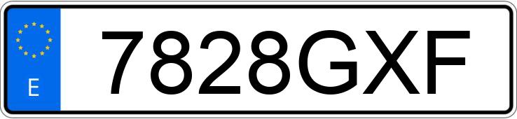 Numer rejestracyjny 7828GXF posiada RENAULT CLIO