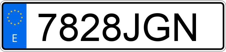 Numer rejestracyjny 7828JGN posiada CITROEN BERLINGO Numer rejestracyjny 7828JGN posiada CITROEN BERLINGO