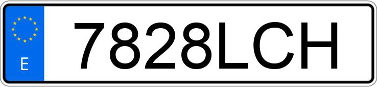 Numer rejestracyjny 7828LCH posiada MERCEDES ACTROS