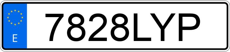 Numer rejestracyjny 7828LYP posiada NISSAN JUKE