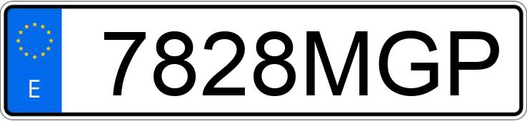 Numer rejestracyjny 7828MGP posiada POLESTAR 2