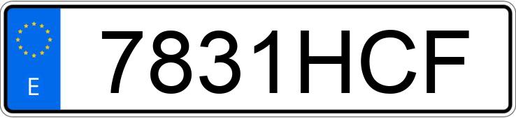 Numer rejestracyjny 7831HCF posiada AUDI A4 Numer rejestracyjny 7831HCF posiada AUDI A4