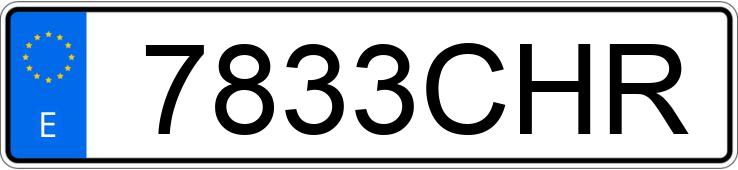 Numer rejestracyjny 7833CHR posiada CITROEN C3 Numer rejestracyjny 7833CHR posiada CITROEN C3