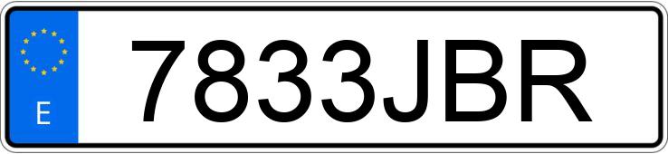 Numer rejestracyjny 7833JBR posiada FORD FOCUS Numer rejestracyjny 7833JBR posiada FORD FOCUS