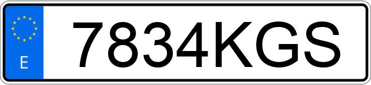 Numer rejestracyjny 7834KGS posiada CITROEN C3 Numer rejestracyjny 7834KGS posiada CITROEN C3