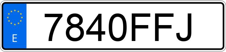 Numer rejestracyjny 7840FFJ posiada CHEVROLET-GM LACETTI