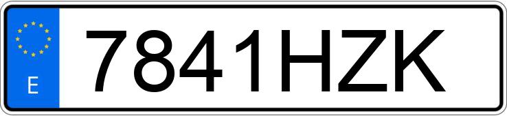 Numer rejestracyjny 7841HZK posiada CITROEN C4 CACTUS Numer rejestracyjny 7841HZK posiada CITROEN C4 CACTUS