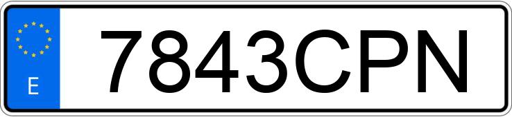 Numer rejestracyjny 7843CPN posiada SAAB 9-3 Numer rejestracyjny 7843CPN posiada SAAB 9-3