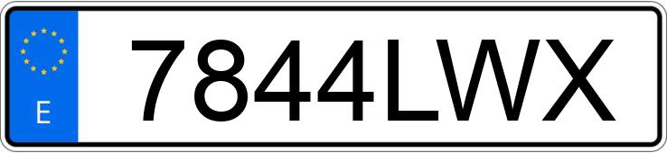 Numer rejestracyjny 7844LWX posiada HYUNDAI IONIQ 5 Numer rejestracyjny 7844LWX posiada HYUNDAI IONIQ 5