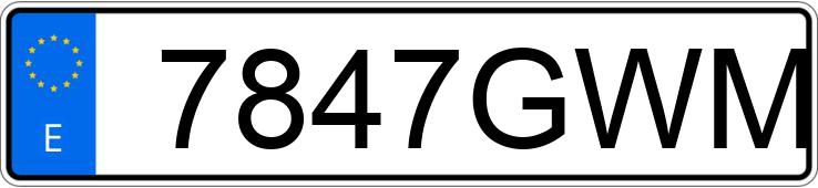 Numer rejestracyjny 7847GWM posiada AUDI A4 Numer rejestracyjny 7847GWM posiada AUDI A4