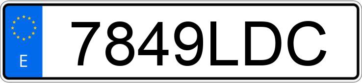 Numer rejestracyjny 7849LDC posiada VOLKSWAGEN PASSAT Numer rejestracyjny 7849LDC posiada VOLKSWAGEN PASSAT