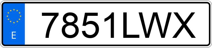 Numer rejestracyjny 7851LWX posiada TOYOTA YARIS Numer rejestracyjny 7851LWX posiada TOYOTA YARIS