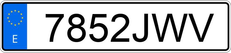 Numer rejestracyjny 7852JWV posiada PEUGEOT 2008 Numer rejestracyjny 7852JWV posiada PEUGEOT 2008